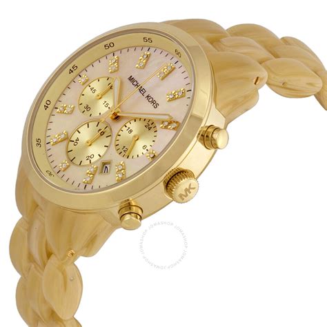 michael kors mk5217|Michael Kors Jet Set Champane Mother of Peral Dial Ladies.